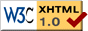 XHTML Validation Mark